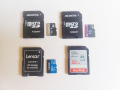 SD карти памет, снимка 1 - Чанти, стативи, аксесоари - 44584661