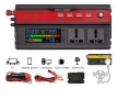 Инвертор преобразувател на напрежение с цифров дисплей от 12V на 220V 1000W, снимка 1