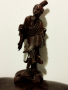 Стара китайска дървена фигурка, снимка 1 - Антикварни и старинни предмети - 44611224