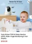 PARIS RHÔNE Video Baby Monitor, 5-инчов 720P HD бебефон с камера и аудио, снимка 2