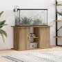 vidaXL Стойка за аквариум, дъб, 101x41x58 см, инженерно дърво, снимка 2