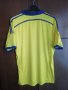 Chelsea Adidas оригинална тениска за гостуване 2014/2015 Челси Адидас жълта фланелка екип , снимка 2