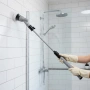 Водоустойчива електрическа почистваща четка с литиево-йонна батерия и регулируема дръжка, снимка 4