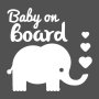 Стикери бебе в колата - Baby on board, снимка 8