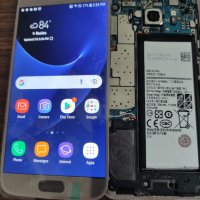 Samsung s7 за части основна платка батерия блок захранване хоум бутон слушлка звънец сим държач каме, снимка 2 - Резервни части за телефони - 41457403