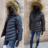 Дамско спортно яке с лисица Moncler код 16, снимка 1 - Якета - 41799229