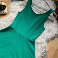 Зелена рокля Н&М, снимка 2 - Рокли - 39606150