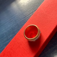 Дамски пръстен от нераждаема стомана и цирконии, снимка 2 - Пръстени - 39971642