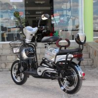 Електрически скутер-велосипед EBZ16 500W - BLACK, снимка 6 - Мотоциклети и мототехника - 41827607