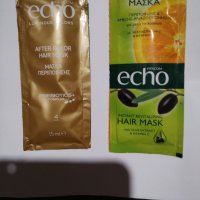 Маска за коса с екстракт от маслина Echo за боядисана коса, снимка 1 - Продукти за коса - 41561515