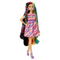  Кукла Barbie - Комплект кукла с дълга коса игрален и сърца HCM90, снимка 3 - Кукли - 39002942