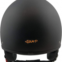 Каска за мотор SKA-P 1FH Smarty, черна гумирана S размер , снимка 2 - Аксесоари и консумативи - 36140492