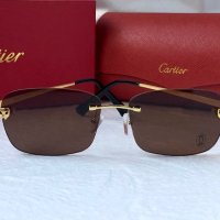 Cartier висок клас слънчеви очила Мъжки Дамски слънчеви 4 цвята, снимка 7 - Слънчеви и диоптрични очила - 41950787