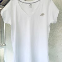 Бяла тениска NIKE оригинал, снимка 7 - Тениски - 41535706