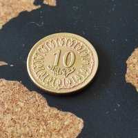Монети Тунис, снимка 3 - Нумизматика и бонистика - 44356173