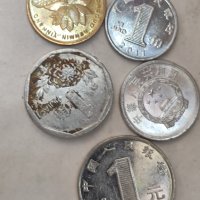 Монети Китай , снимка 1 - Нумизматика и бонистика - 41805662