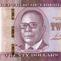 ❤️ ⭐ Либерия 2022 20 долара UNC нова ⭐ ❤️, снимка 2 - Нумизматика и бонистика - 44672740