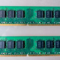 РАМ памет Samsung M378T5663EH3-CF7 2GB PC2-6400U-666-12-E3 2Rx8 800MHz 240-pin DIMM, Non-ECC DDR2, снимка 2 - RAM памет - 41115360