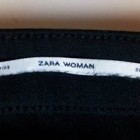 Черен панталон Zara, модел slim, M, снимка 11 - Панталони - 42206054