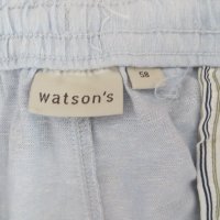 Мъжки шорти/къси панталони  от лен и памук Watson's, снимка 3 - Къси панталони - 41655356