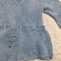 Блузка от фино плетиво хс-с, снимка 5 - Блузи с дълъг ръкав и пуловери - 44318684