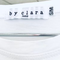Бутикова тениска/топ с подплънки BY CLARA PARIS, снимка 14 - Тениски - 37590373