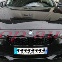 Бъбреци Решетки BMW 3 F30 F31 F35 Диамант Diamond Style Черен Гланц, снимка 3 - Аксесоари и консумативи - 40292929