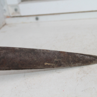 Стара кована ножица майстор ''А.И" , снимка 7 - Антикварни и старинни предмети - 44716298