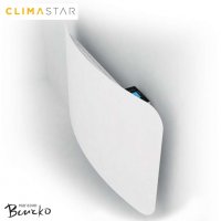 Kонвектор, eлектрически отоплител, CLIMASTAR Silicium CURVE, 2000 W, снимка 2 - Отоплителни печки - 39036586