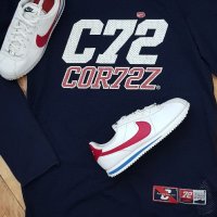 Vintage Nike Cortez Long Sleeve Jersey, снимка 1 - Суичъри - 34128090