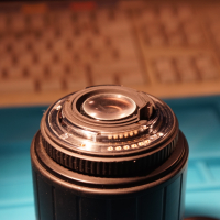 ретро обектив Sigma APO 70-300 Pentax PK mount manual focus, снимка 4 - Обективи и филтри - 44738520
