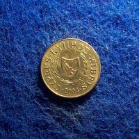 5 цента Кипър 2004, снимка 2 - Нумизматика и бонистика - 34406644