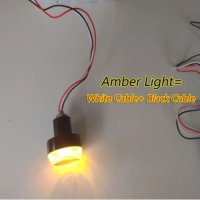 LED мигач за колело, велосипед, мотор, комплект 2 броя, снимка 4 - Аксесоари и консумативи - 41898907