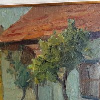 Данаил Дечев 1891-1962 Созопол маслена картина + Сертификат, снимка 3 - Картини - 28416587