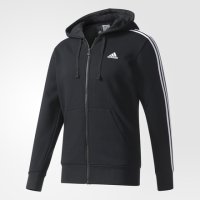 Мъжко горнище Adidas Essentials 3-Stripes Fleece, снимка 1 - Спортни дрехи, екипи - 44365585