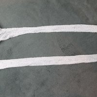 Бели мрежести чорапи (средна мрежа) за жартиери S , снимка 4 - Бельо - 40899565