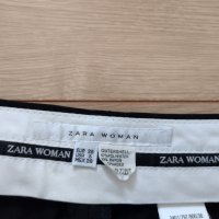 Страхотен черен панталон ZARA , снимка 4 - Панталони - 41493509