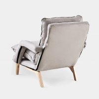 Кресло / канапе с табуретка DYQM-LC-B0211, снимка 5 - Дивани и мека мебел - 38952341