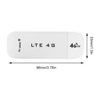 USB 4G SIM to WIFI Router, снимка 3 - Рутери - 24697625