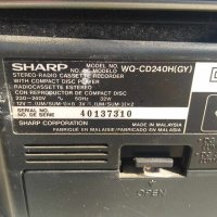 Радиокасетофон SHARP WQ-CD240, снимка 7 - Радиокасетофони, транзистори - 42076962