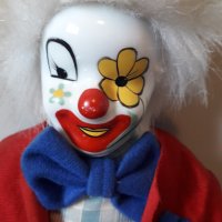 Порцеланова кукла клоун, снимка 2 - Колекции - 34019394