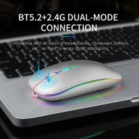 Безжична мишка(Bluetooth), снимка 5 - Клавиатури и мишки - 41370716
