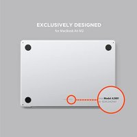 Нов Прозрачен твърд калъф за MacBook Air (M2, 2022) Подарък, снимка 3 - Фолия, протектори - 42309894