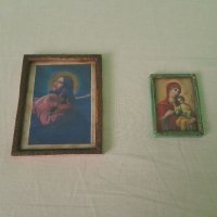 Ретро малки икони, снимка 1 - Антикварни и старинни предмети - 41423283