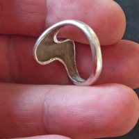 Дизайнерски сребърен пръстен , снимка 5 - Пръстени - 41864366
