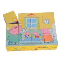 Peppa Pig Дървени кубчета 109265708, снимка 3 - Игри и пъзели - 35999476