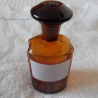 Старинно аптекарско шише - №8, снимка 1 - Антикварни и старинни предмети - 42696821