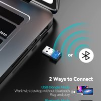 TECKNET  Bluetooth слушалка с шумопотискане на микрофон офис Call center, снимка 5 - Bluetooth слушалки - 40603059