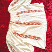 Оригинална Старинна Хърцойска Риза 30те г на Миналия Век Ръчно Шита и Везана, снимка 4 - Антикварни и старинни предмети - 42421746