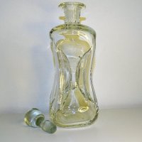 Антично шише от прозрачно стъкло "Kluk Kluk" - 0.5 литра, снимка 9 - Декорация за дома - 41770289